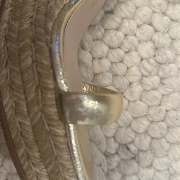 Stuart Weitzman Nudist Square Toe Espadrille Wedge Sandal - Picture 3 of 5